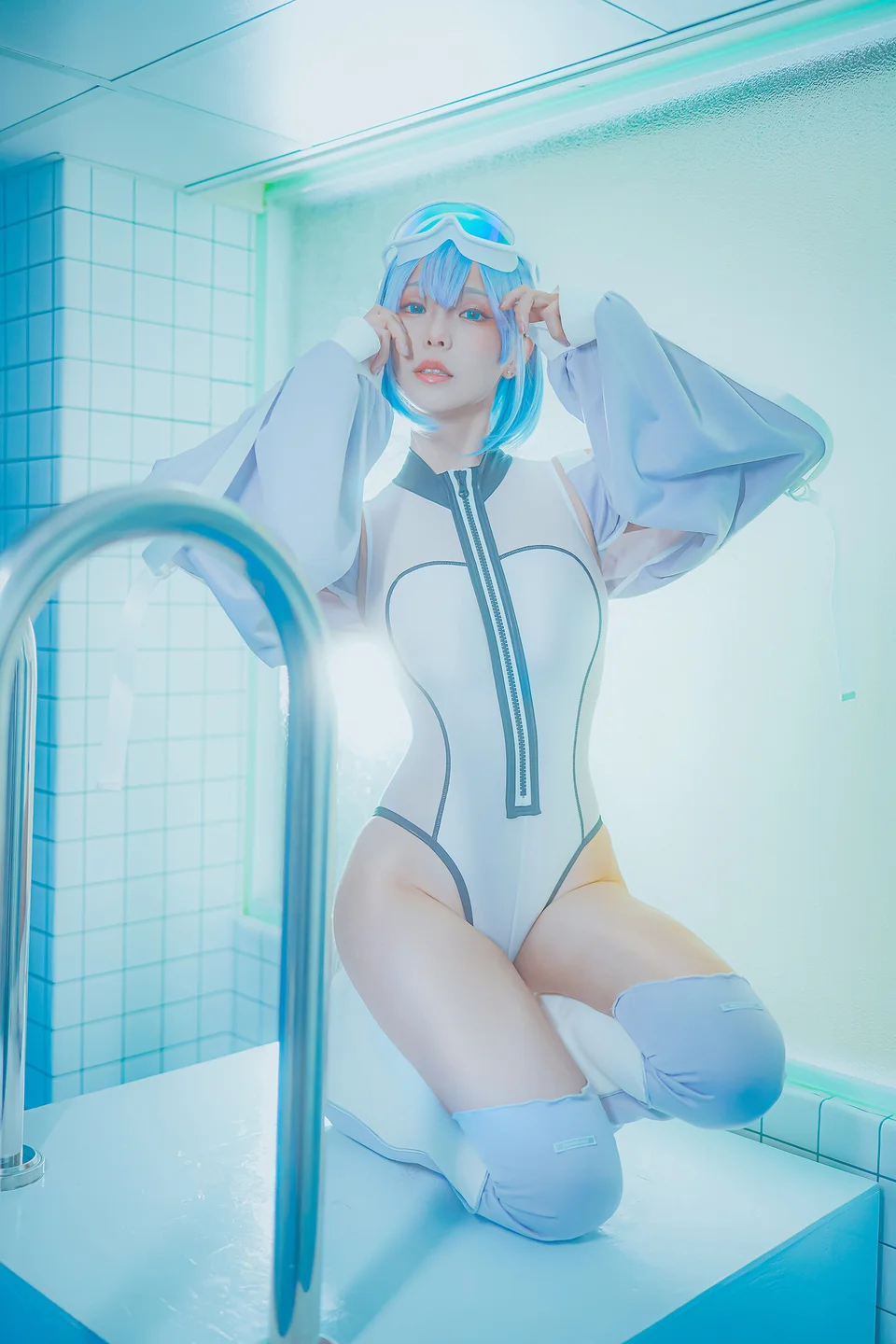 ElyEE子 - Clear Blue Drift [33P,4V-48MB] tg@simisebaisi 【丝足阁】009.webp